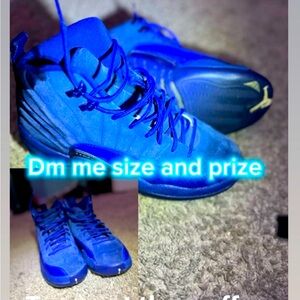 Air jordan 12 retro(deep royal blue)